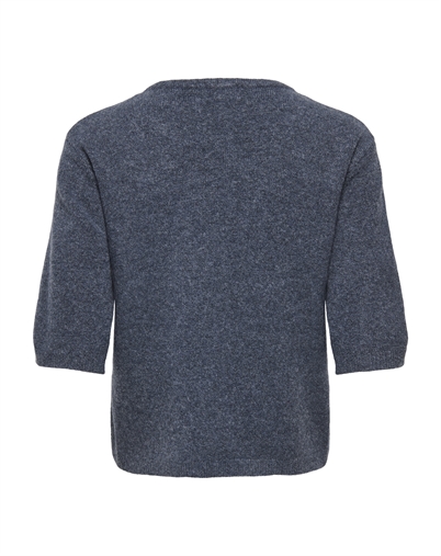 JDY - JDYRue Life Pearl Cardigan - Total Eclipse/Melange